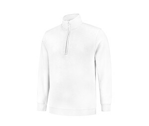 STARWORLD SW230 - Sweat col zippé Blanc
