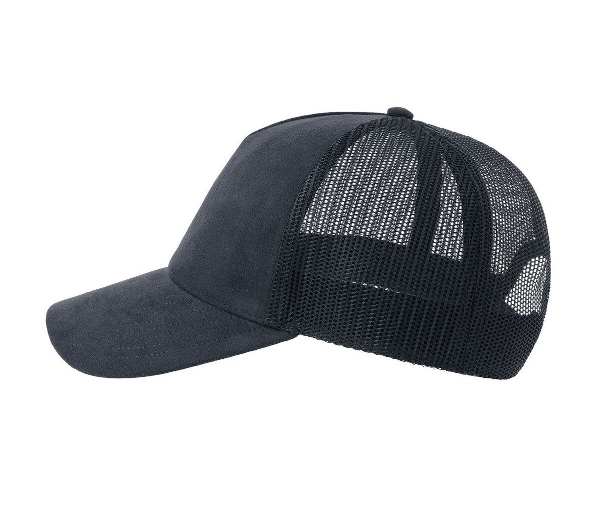 ATLANTIS HEADWEAR AT277 - Casquette style trucker en faux daim